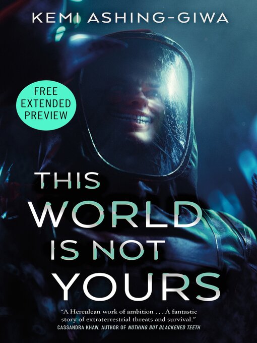 Title details for Sneak Peek for This World Is Not Yours by Kemi Ashing-Giwa - Available